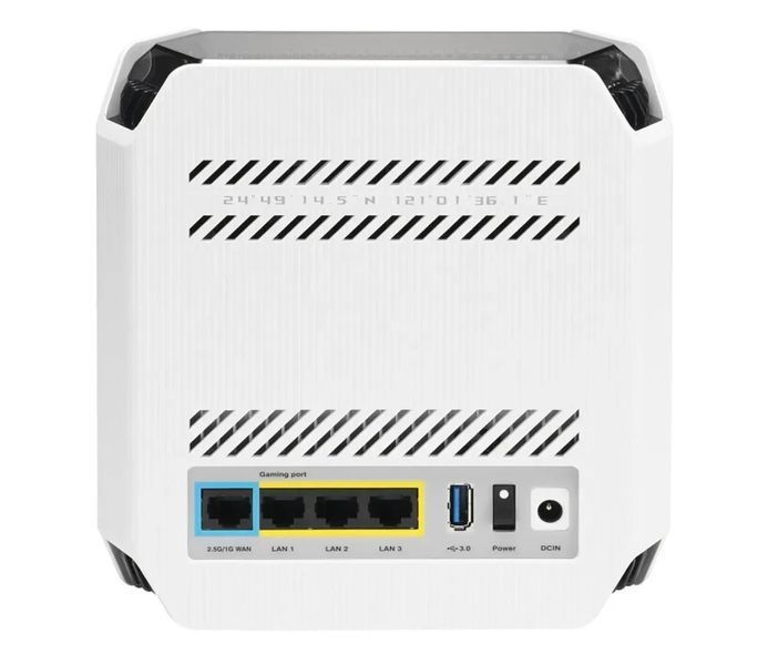Mesh-система Asus ROG Rapture GT6 White 1-pack (90IG07F0-MU9A30) 476719ua фото