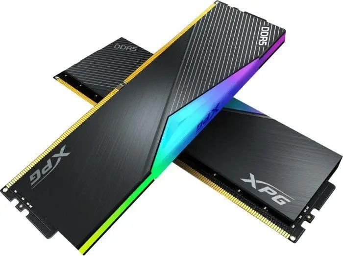 Пам'ять для настільних комп'ютерів Adata 32 GB (2x16GB) DDR5 5200 MHz XPG Lancer RGB (AX5U5200C3816G-DCLARBK) 361486 фото