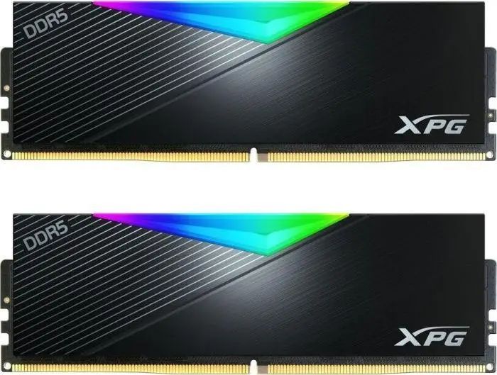 Пам'ять для настільних комп'ютерів Adata 32 GB (2x16GB) DDR5 5200 MHz XPG Lancer RGB (AX5U5200C3816G-DCLARBK) 361486 фото