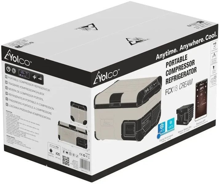 Портативный холодильник Yeticool Yolco FCX18 Cream 597785 фото