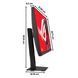 Монітор ASUS ROG Strix XG27ACMES 27" 2560x1440px IPS 255 Гц 1 мс [GTG] 2113541 фото 2