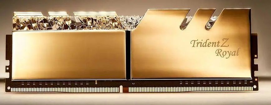 Пам'ять для настільних комп'ютерів G.Skill 16 GB (2x8GB) DDR4 3200 MHz Trident Z Royal (F4-3200C14D-16GTRG) 026440 фото