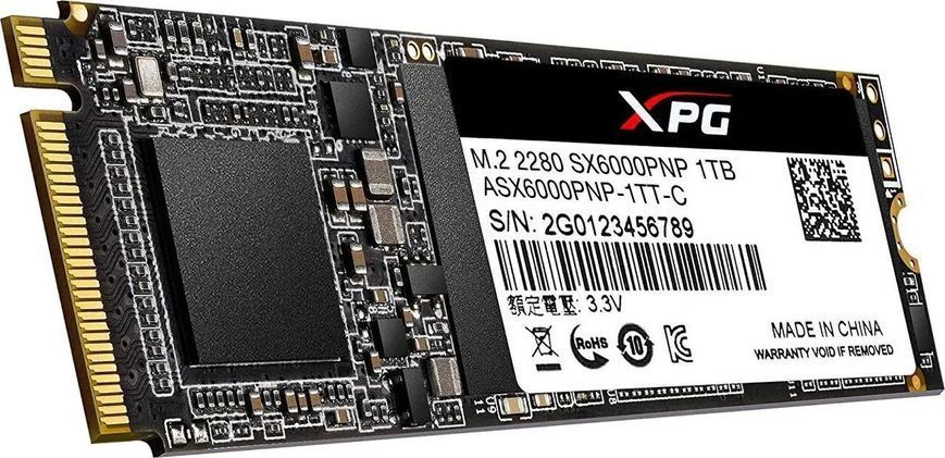 SSD накопичувач Adata XPG SX6000 Pro 1 TB (ASX6000PNP-1TT-C) 000631 фото