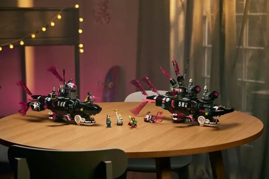 Блоковий конструктор LEGO Dreamzzz Страхітливий підводний човен &laquo;Акула&raquo; (71500) 613408 фото