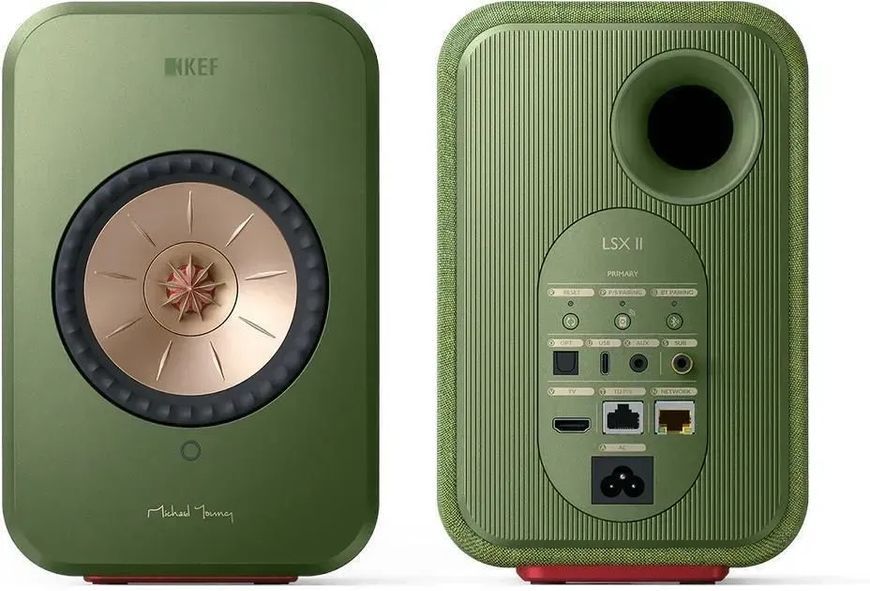 Акустичні колонки KEF LSX II Olive Green 601846 фото