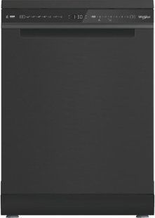 Посудомийна машина WHIRLPOOL W8FHS61BS MaxiSpace PowerClean Pro Кошик SpaceClean Автовідкривання дверей 60 см Чорна сталь 2098016 фото