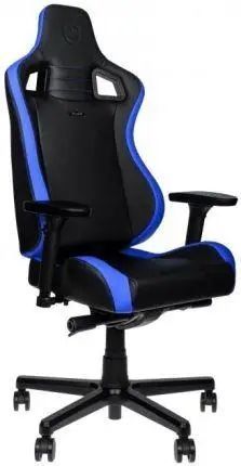 Компьютерное кресло для геймера Noblechairs Epic Compact Black/Carbon/Blue (GAGC240) 019079 фото