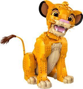 Блоковий конструктор LEGO Молодий Сімба, Король Лев (43247) 009523 фото