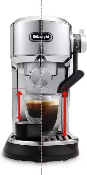 Ріжкова кавоварка еспресо Delonghi Dedica Maestro Plus EC 950.M 610265 фото