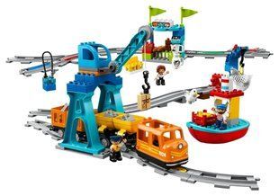 Блоковий конструктор LEGO Duplo Town Вантажний поїзд (10875) 613422 фото