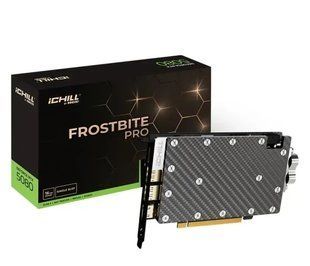 Видеокарта Inno3D GeForce RTX 5080 iChill Frostbite Pro 16G (C50803-16D7X-1760FBP) 614998 фото