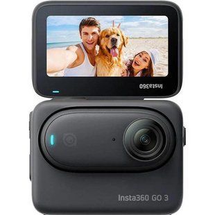 Екшн-камера Insta360 GO 3 Midnight Black 128GB (CINSABKA(128GB)BLACK) 014406 фото
