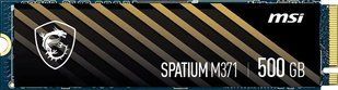 SSD накопитель MSI Spatium M371 500 GB M.2 (PAMISS650040) 458926 фото