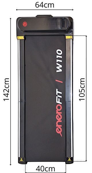 Беговая дорожка электрическая ENERO FIT W110 559Вт 6км/ч 1109744 фото