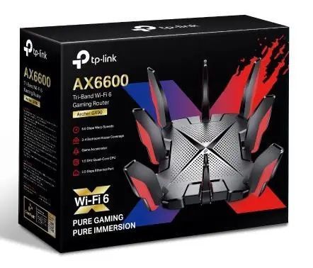 Беспроводной маршрутизатор (роутер) TP-Link Archer GX90 001319 фото