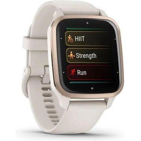 Смарт-годинник Garmin Venu Sq 2 &ndash; Music Edition Peach Gold Al. Bezel w. Ivory Case and S. Band (010-02700-01/11/81) 035299 фото