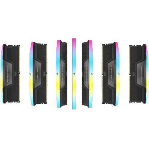 Память для настольных компьютеров Corsair 32 GB (2x16GB) DDR5 7200 MHz Vengeance RGB (CMH32GX5M2X7200C34) 027622 фото