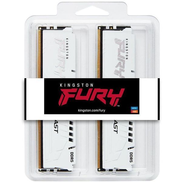 Пам'ять для настільних комп'ютерів Kingston FURY 64 GB (2x32GB) DDR5 6000 MHz Beast (KF560C40BWK2-64) 033842 фото