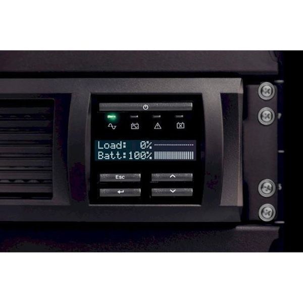 лінійно-інтерактивне ДБЖ APC Smart-UPS RM 750VA 230V LCD IEC w/SmartConnect (SMT750RMI2UC) 020092 фото