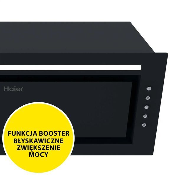 Витяжка HAIER HAPY52ES6BEE Чорний 660м3/год 68дБ клас B 2097624 фото