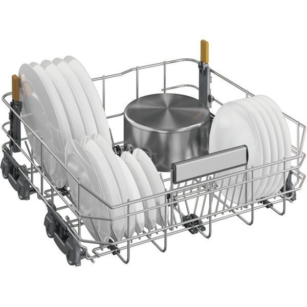 Посудомийна машина WHIRLPOOL W8FHS61BS MaxiSpace PowerClean Pro Кошик SpaceClean Автовідкривання дверей 60 см Чорна сталь 2098016 фото