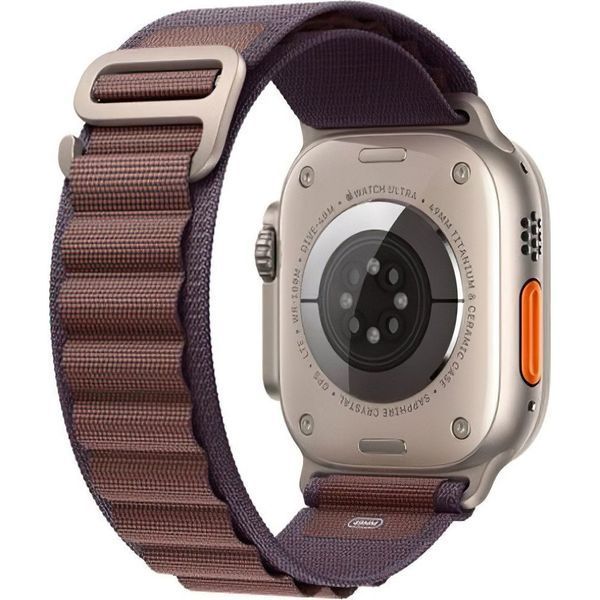 Смарт-часы Apple Watch Ultra 2 GPS + Cellular 49mm Titanium Case with Indigo Alpine Loop - Medium (MRET3) 035028 фото
