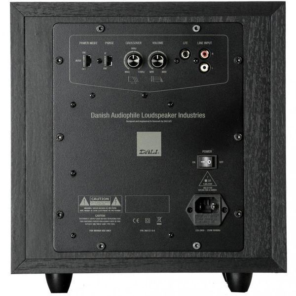 Сабвуфер активный DALI SUB E-9 F Black Ash 039478 фото