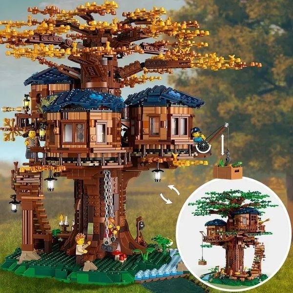 Блочный конструктор LEGO Ideas Домик на дереве (21318) 613507 фото