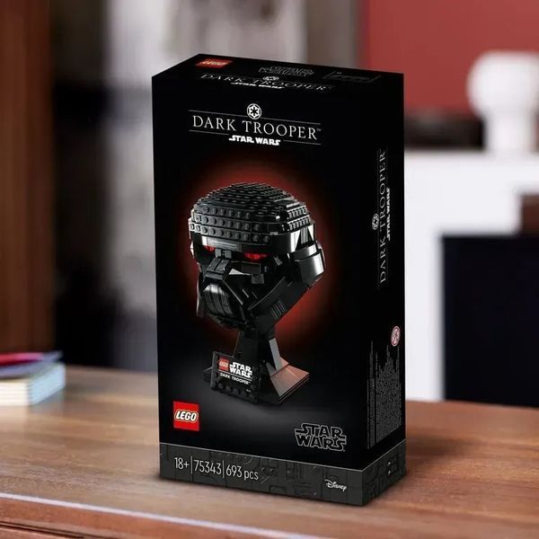Блочный конструктор LEGO Star Wars Шлем темного штурмовика (75343) 613389 фото