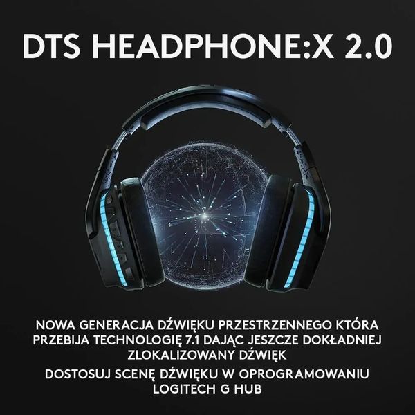 Навушники з мікрофоном Logitech G935 (L981-000744) 222635ua фото