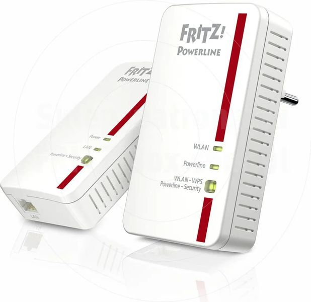 Powerline-адаптер AVM Fritz! 1240E WLAN Set (20002745) 352219 фото