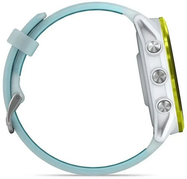 Смарт-годинник Garmin Forerunner 570 47mm Amp Yellow Aluminum w. Translucent Whitestone/Turquoise Band (010-02971-01) 614367 фото