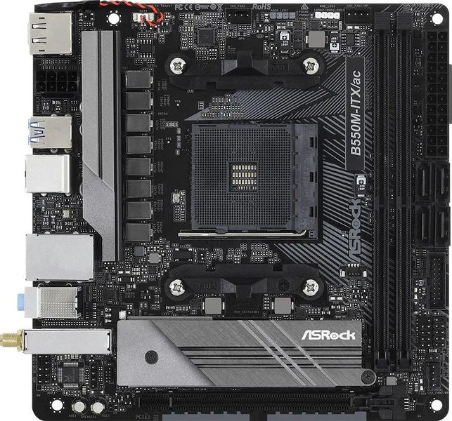 Материнська плата ASRock B550M-ITX/ac 343045 фото