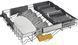 Посудомийна машина WHIRLPOOL W8FHS61BS MaxiSpace PowerClean Pro Кошик SpaceClean Автовідкривання дверей 60 см Чорна сталь 2098016 фото 6
