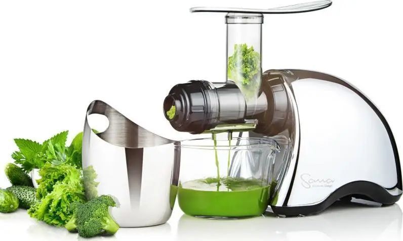 Соковитискач шнековий Sana Juicer by Omega EUJ-707 Chrome 035914 фото