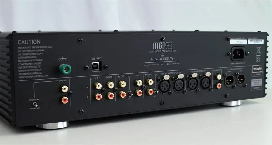 Інтегральний підсилювач Musical Fidelity M6s PRE Silver 605830 фото