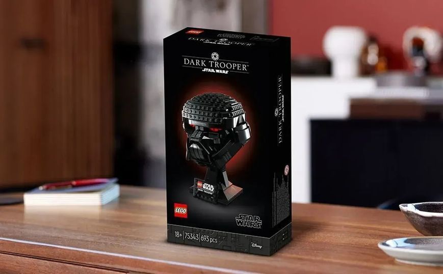Блочный конструктор LEGO Star Wars Шлем темного штурмовика (75343) 613389 фото