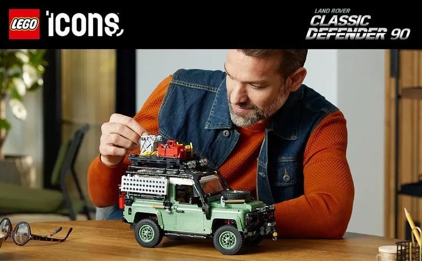 Авто-конструктор LEGO Icons Land Rover Classic Defender 90 (10317) 613493 фото