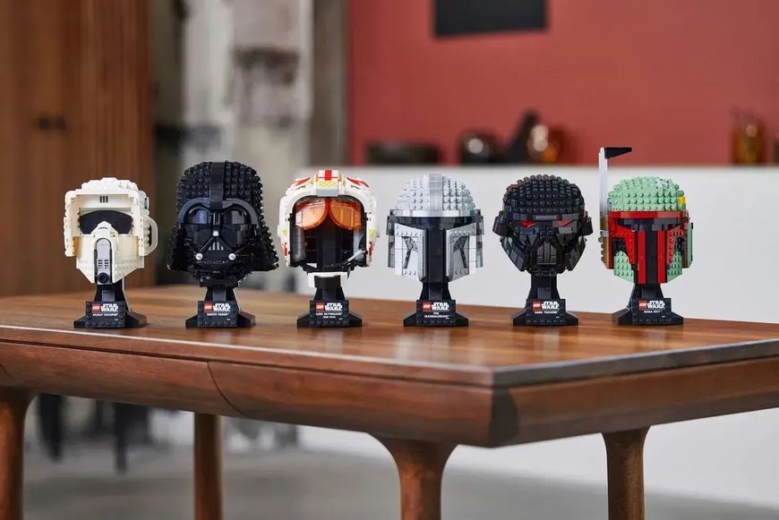 Блочный конструктор LEGO Star Wars Шлем темного штурмовика (75343) 613389 фото