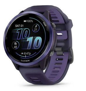 Смарт-часы Garmin Forerunner 570 47mm Indigo Aluminium w. Translucent Imperial Purple/Indigo Band (010-02971-02) 613071 фото