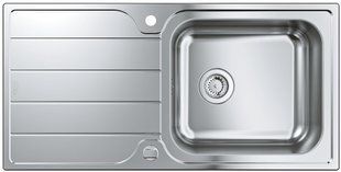 Мойка одночашевая с крылом GROHE K500 31563SD1 Нержавеющая сталь 50x100 1258490 фото