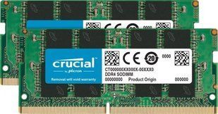 Оперативна пам'ять для ноутбуків Crucial 16 GB (2x8GB) SO-DIMM DDR4 3200 MHz (CT2K8G4SFRA32A) 441608 фото