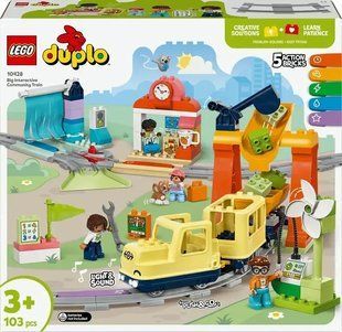 Блоковий конструктор LEGO Duplo Town Великий інтерактивний громадський потяг (10428) 613394 фото