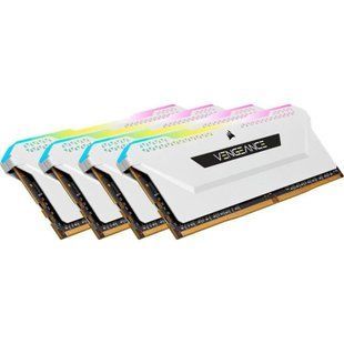Пам'ять для настільних комп'ютерів Corsair 32 GB (4x8GB) DDR4 3200 MHz Vengeance RGB PRO SL (CMH32GX4M4E3200C16) 027623 фото