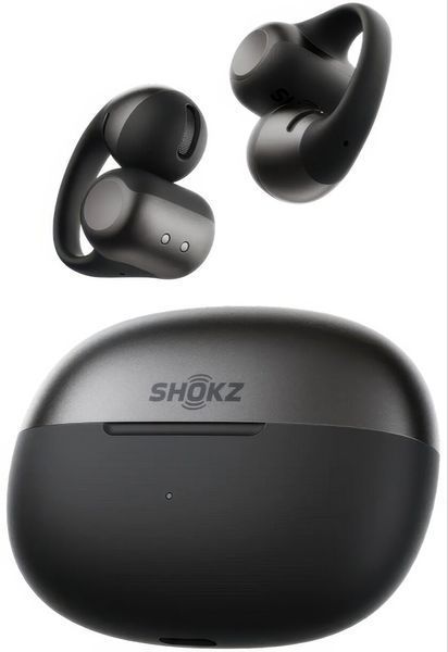 Повітряні навушники SHOKZ OpenDots 2 Clip чорний 2136406 фото