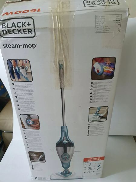 Паровая швабра Black+Decker BHSM166DSM 596848 фото