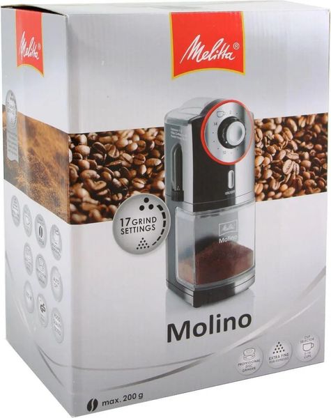 Кавомолка електрична Melitta Molino 1019-01 305557 фото