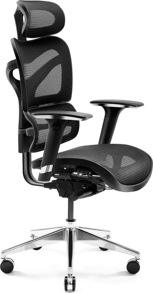 Компьютерное кресло для геймера Diablo Chairs V-Commander Black 018930 фото