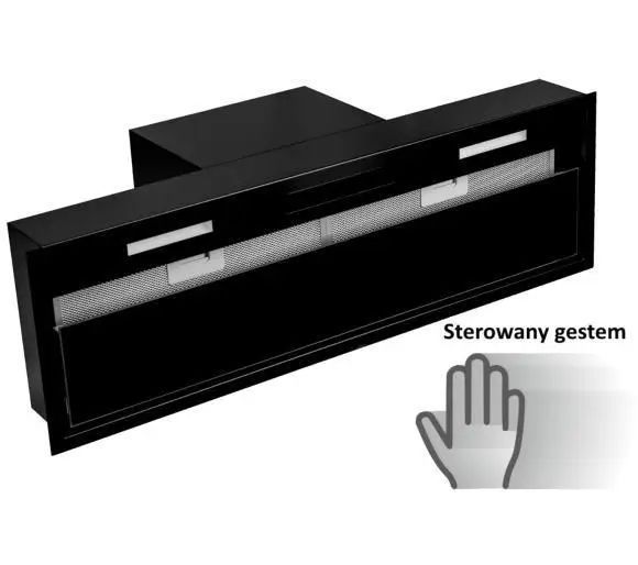 Вытяжка встраиваемая VDB Flat Gest 90 Black 006368 фото
