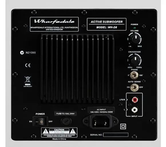 Сабвуфер активный Wharfedale WH-D8 white 038464 фото